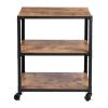 Charm 3 Shelf Mobile Kitchen Serving Cart