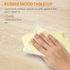 Kitchen Island Cart, Rolling Kitchen Island with Storage, Solid Wood Top, Drawer, for Dining Room, White