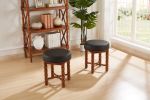 Dining Room Chair 1 Pc, Wood Dining Chair, Boucle Seat Cushion Mid Century Modern Dining Chairs for Kitchen and Living Room (Modern, Black)